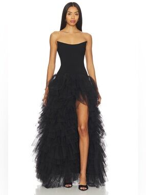 Lovers + Friends Black Iris Gown Brand New with tags XXS LOVF-WD4791